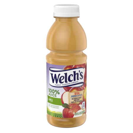 Welch's 100% Apple PET Bottle Juice 16 fl. oz. Bottle, PK12 -  WELCHS, WPD30193